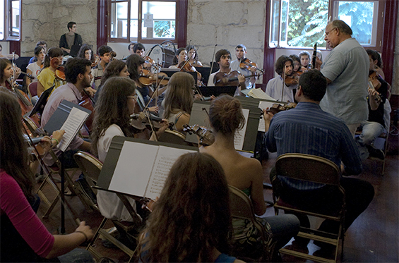 Music lecture at ESMAE | RuiPinheiro©