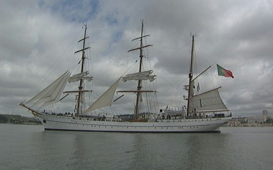 P.PORTO teachers on board the Sagres school ship 