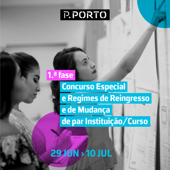 Concursos Especiais e Regimes de Reingresso e de Mudança de par Instituição/Curso