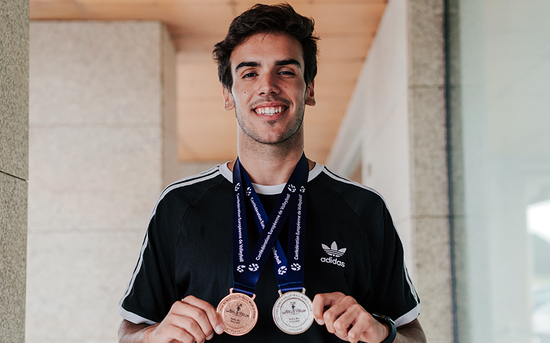 Estudante do P.PORTO é campeão mundial universitário de Voleibol de Praia