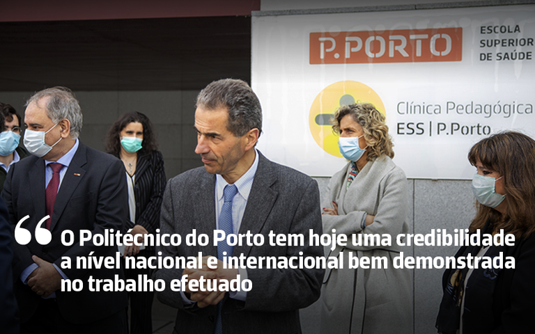 Manuel Heitor e Ana Abrunhosa visitam PORTIC e Clínica Pedagógica