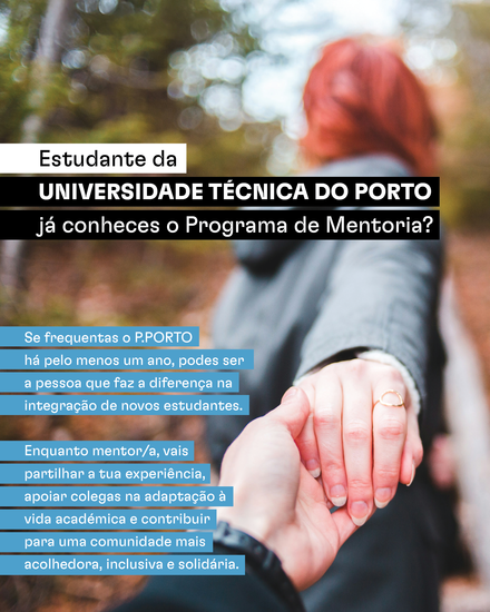 Queres ser Mentor P.PORTO?