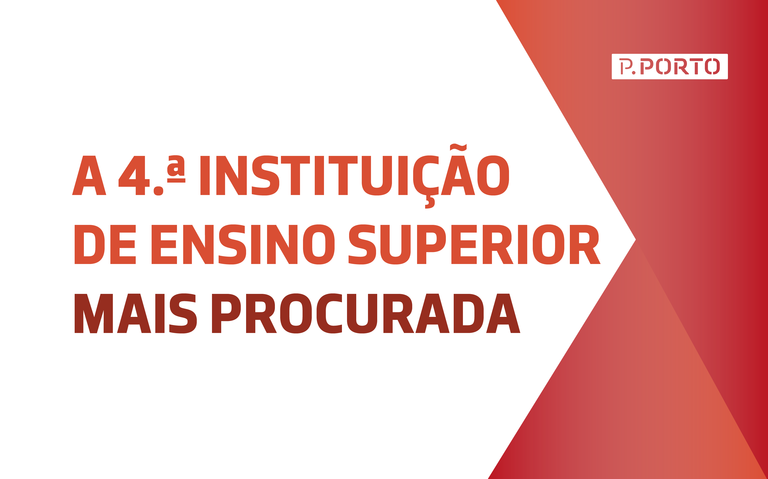 Somos a quarta instituição mais procurada do Ensino Superior 