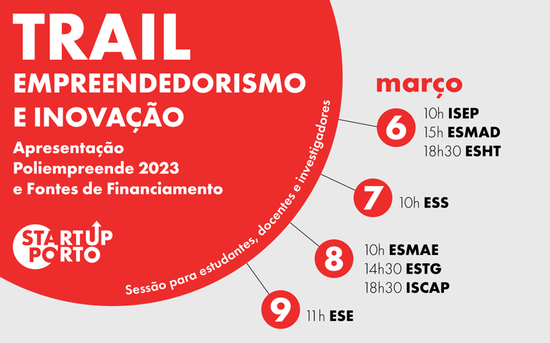 Trail Empreendedorismo e Inovação - Startup Porto