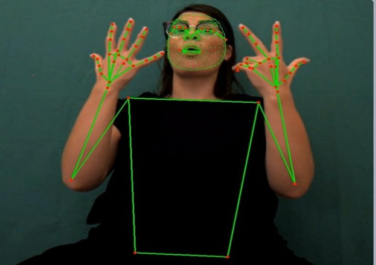 Um sistema para a língua gestual